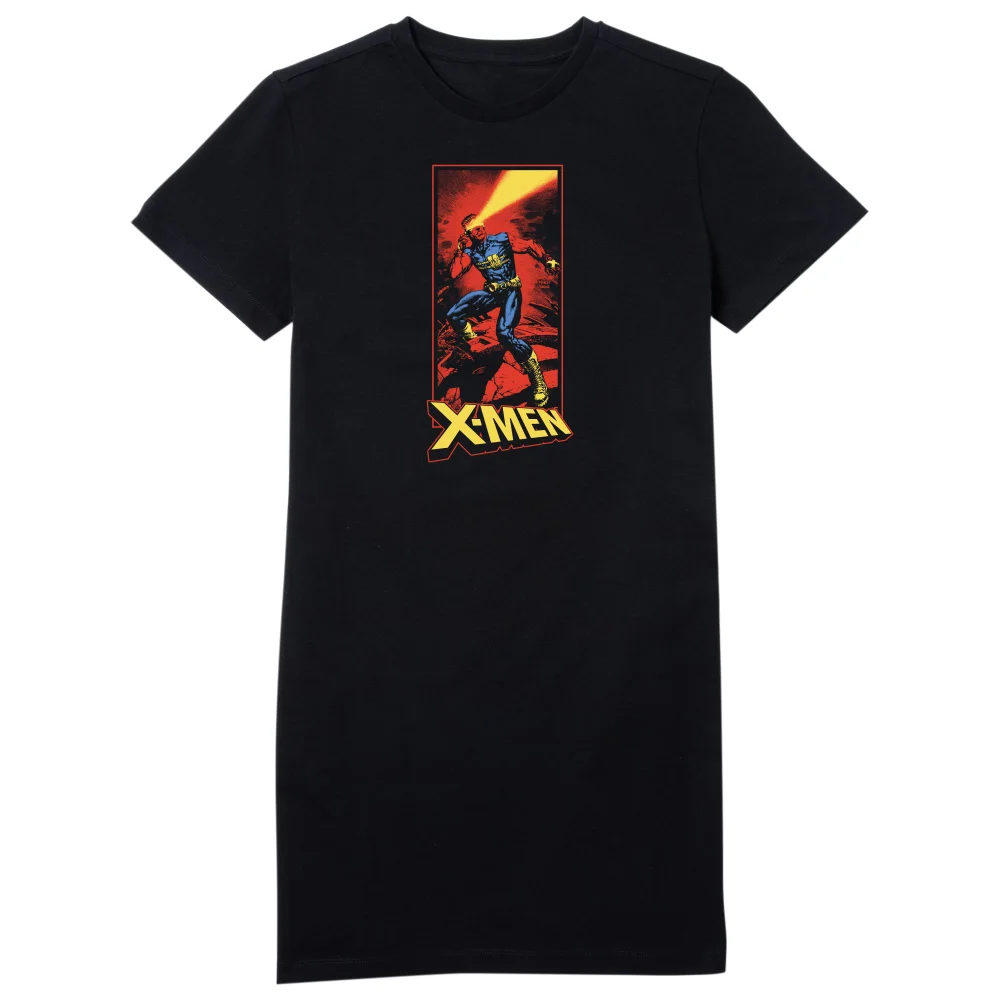 X-Men Cyclops Energy Beam Women's T-Shirt Dress - Black - L Bild 1