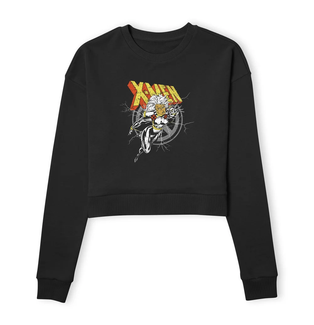 X-Men Storm Women's Cropped Sweatshirt - Black - XS Bild 1