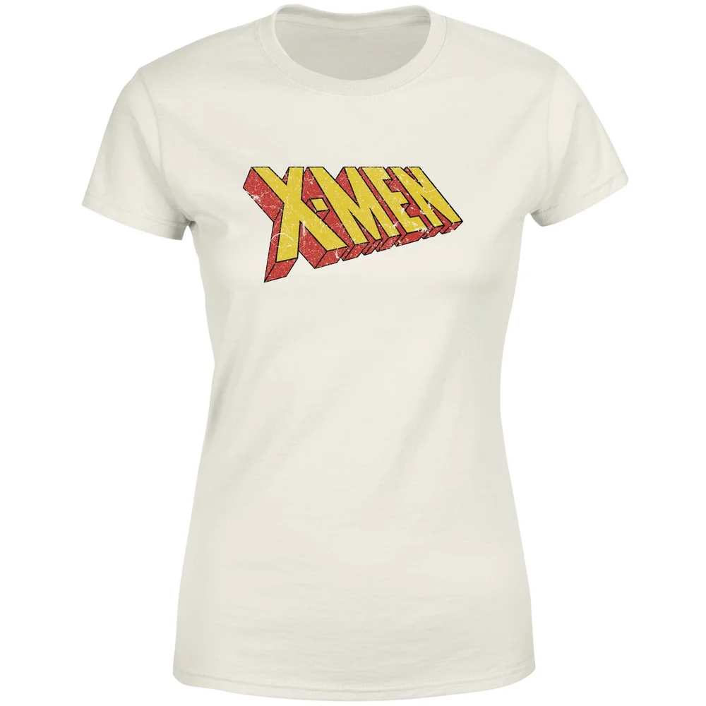 X-Men Retro Logo Women's T-Shirt - Cream - M Bild 1