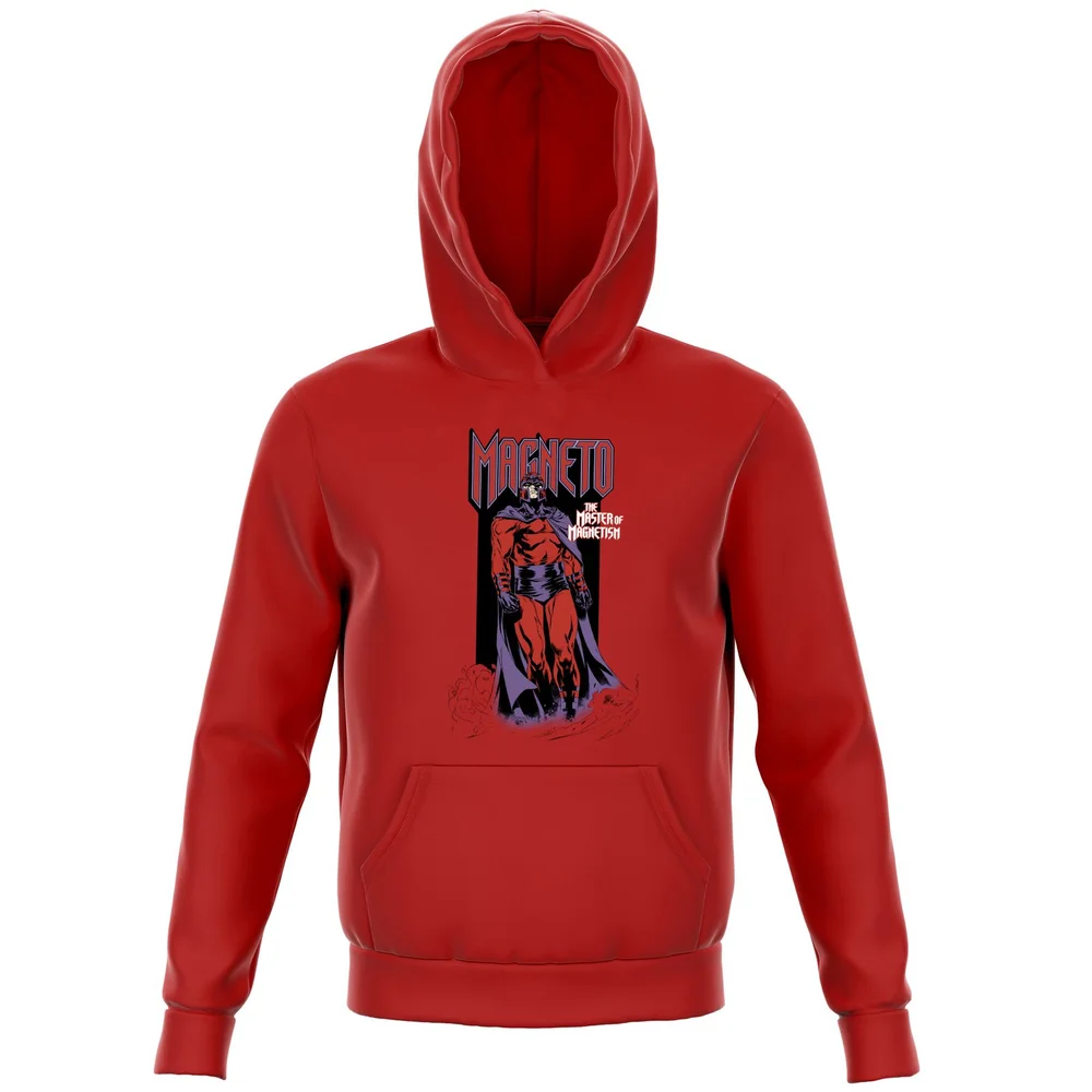 X-Men Magneto Master Of Magnetism Kids' Hoodie - Red - 3-4 Jahre Bild 1