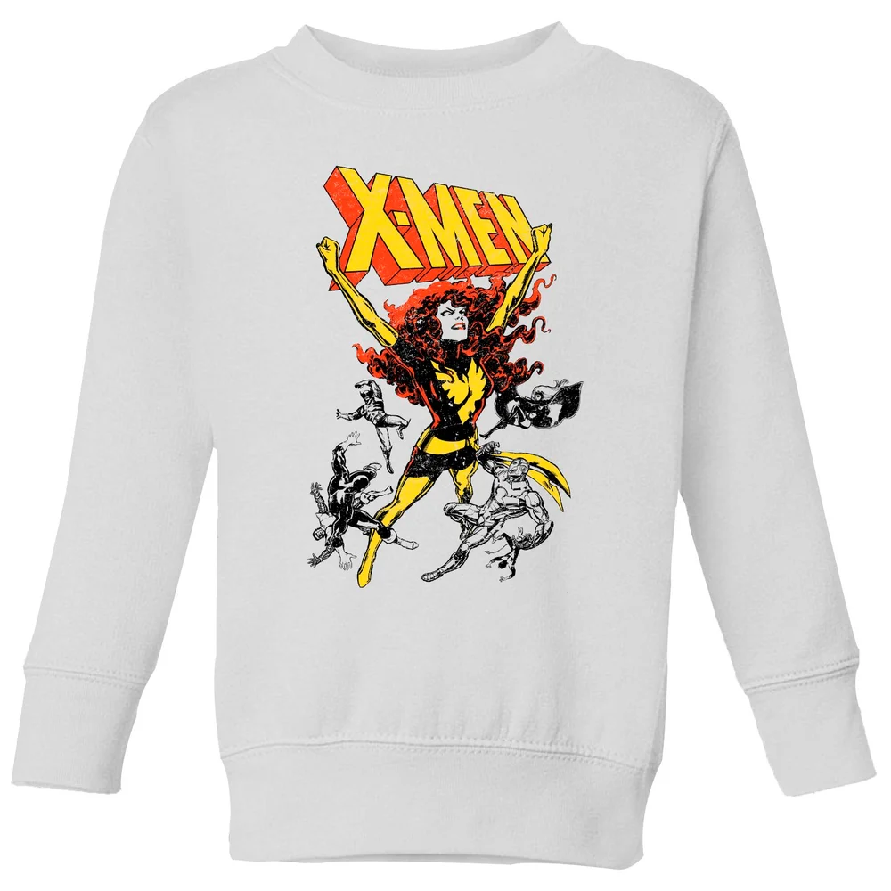 X-Men Rise Of The Phoenix Kids' Sweatshirt - White - 3-4 Jahre Bild 1
