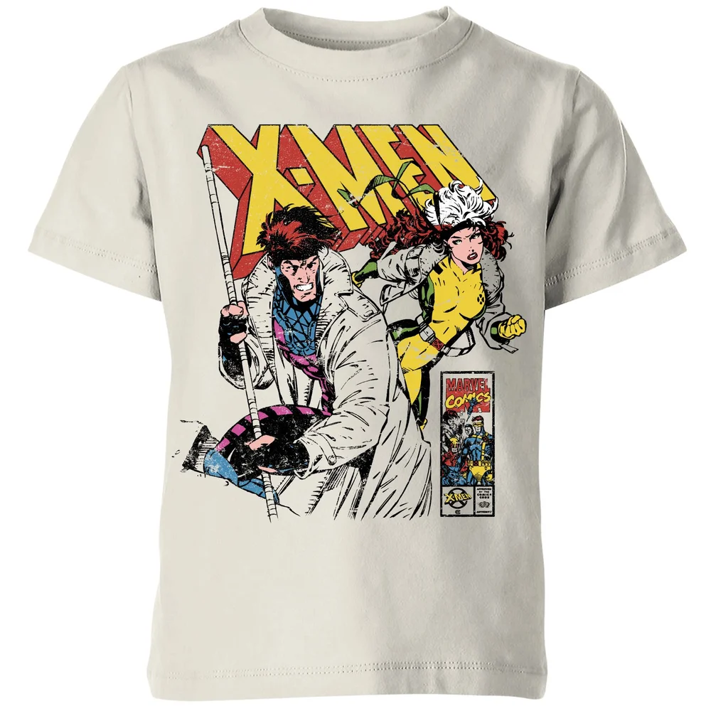 X-Men Rogue And Gambit Kids' T-Shirt - Cream - 3-4 Jahre Bild 1