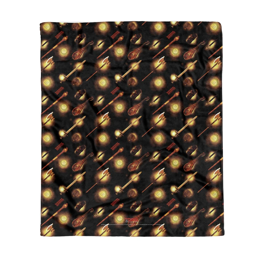 Dungeons & Dragons Choose Your Weapon Fleece Blanket - M Bild 1