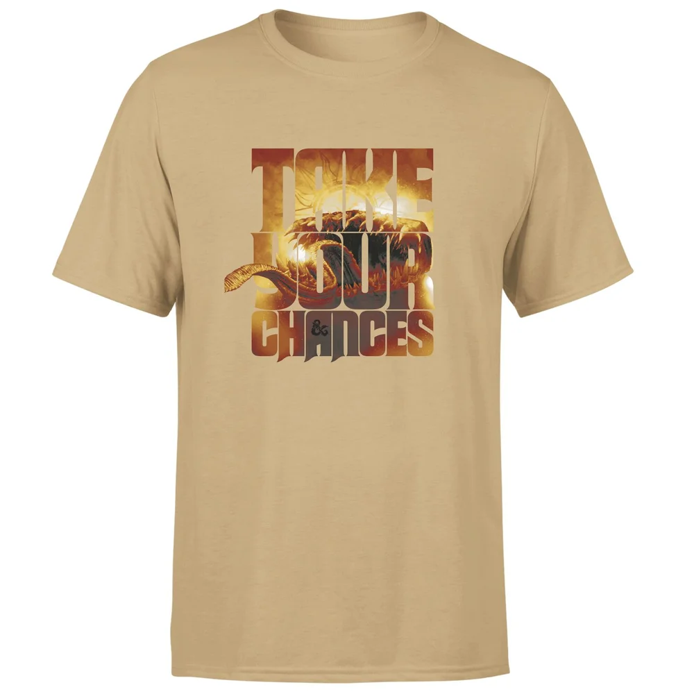 Dungeons & Dragons Take Your Chances Men's T-Shirt - Tan - S Bild 1