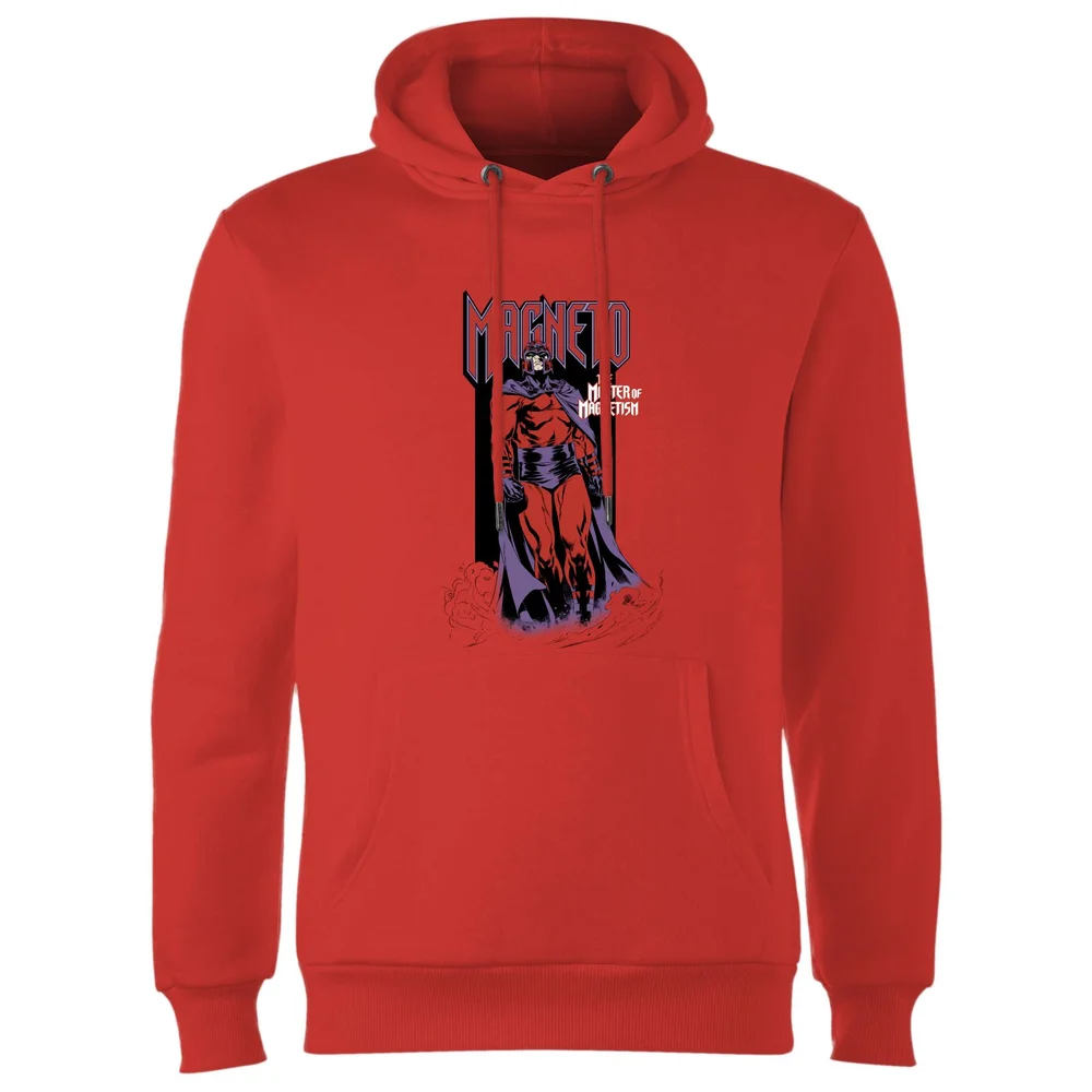 X-Men Magneto Master Of Magnetism Hoodie - Red - S - Rot Bild 1