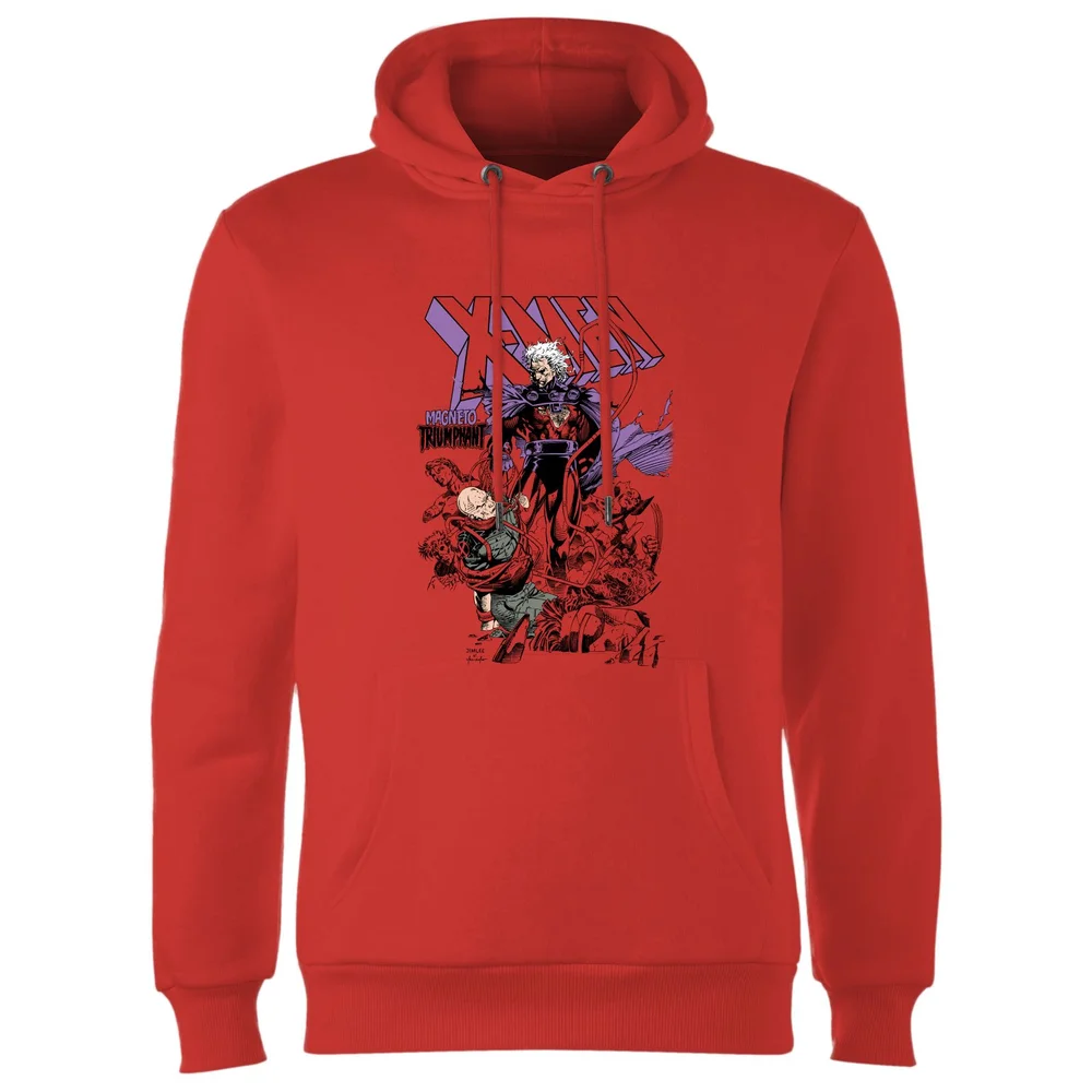 X-Men Magneto Triumphant Hoodie - Red - S - Rot Bild 1