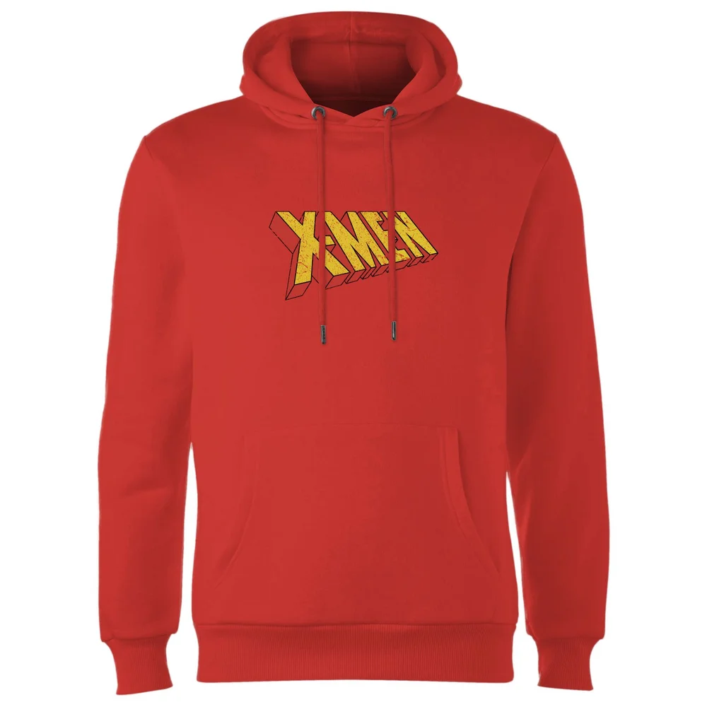 X-Men Retro Logo Hoodie - Red - S - Rot Bild 1
