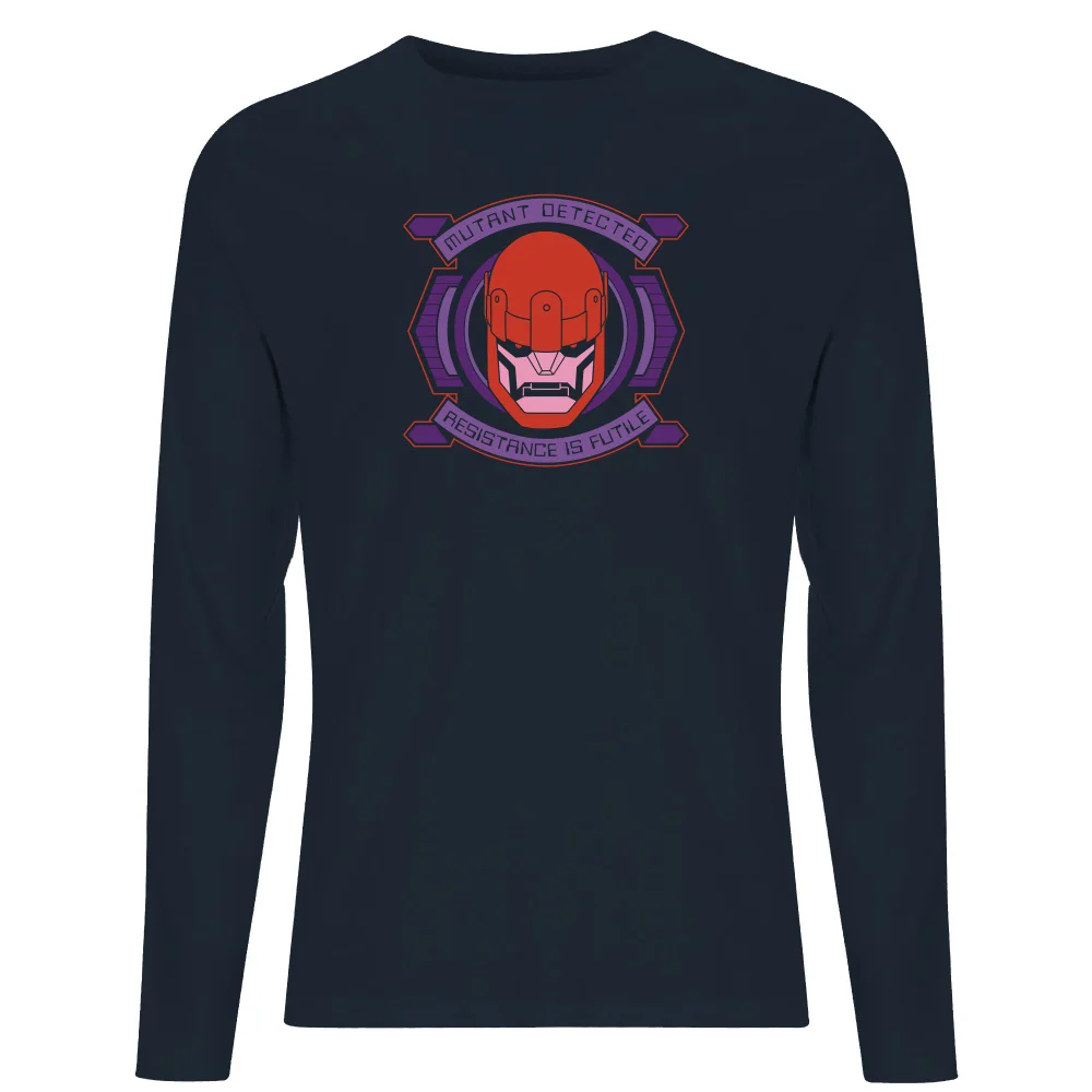 X-Men Sentinel Attack Long Sleeve T-Shirt - Navy - S Bild 1