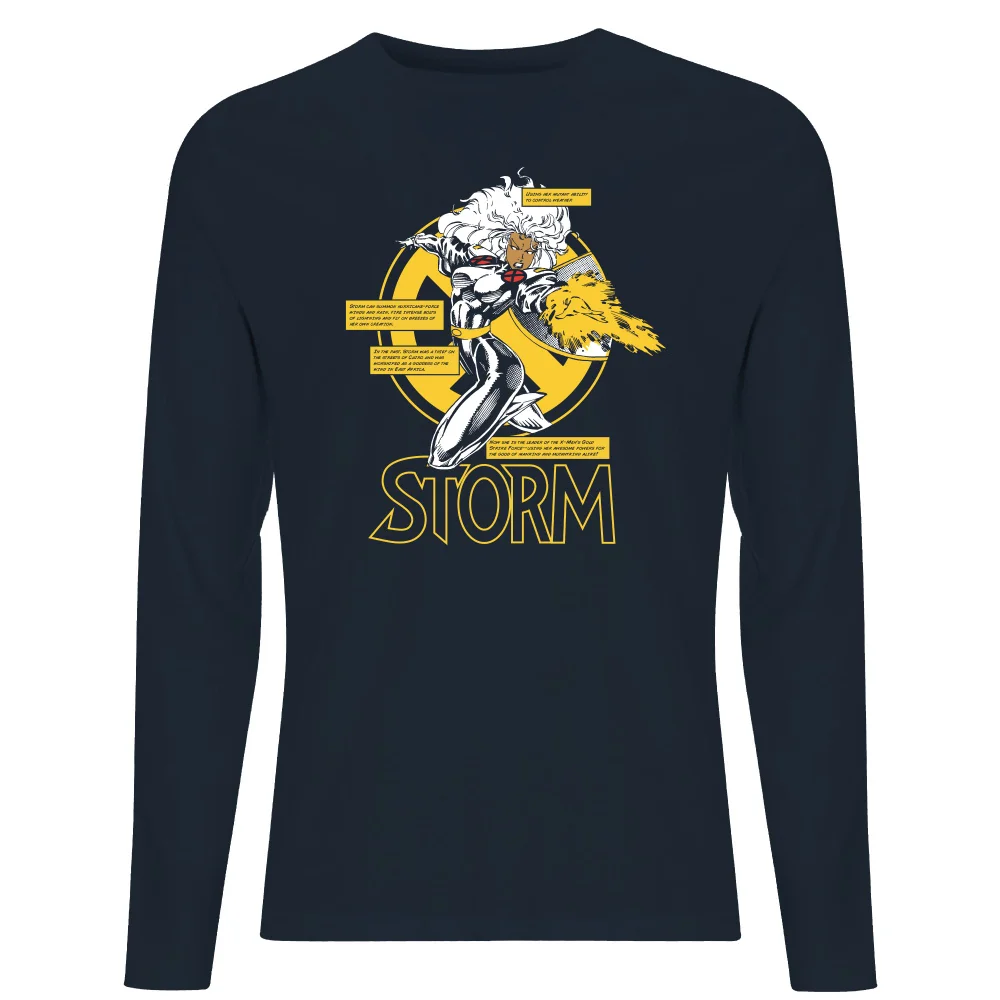 X-Men Storm Bio Long Sleeve T-Shirt - Navy - S Bild 1