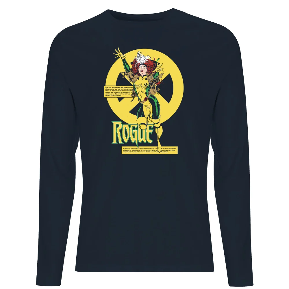 X-Men Rogue Bio Drk Long Sleeve T-Shirt - Navy - S Bild 1