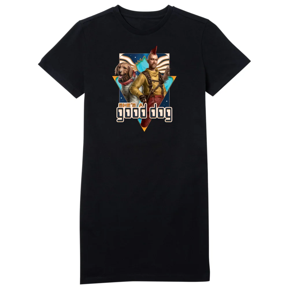Guardians of the Galaxy She's A Good Dog Women's T-Shirt Dress - Black - L Bild 1