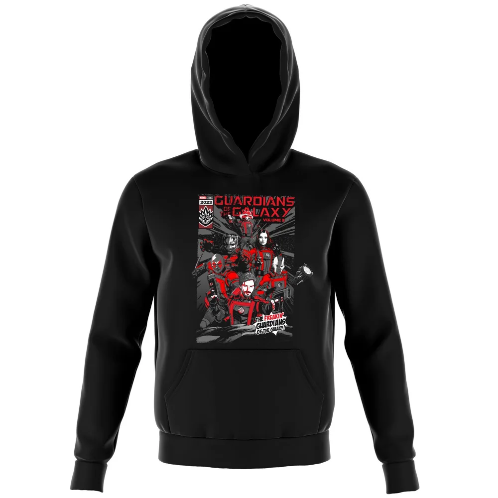 Guardians of the Galaxy The Freakin' Comic Book Cover Kids' Hoodie - Black - 3-4 Jahre Bild 1