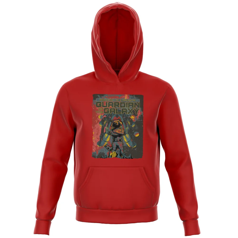 Guardians of the Galaxy I'm A Freakin' Guardian Of The Galaxy Kids' Hoodie - Red - 3-4 Jahre Bild 1