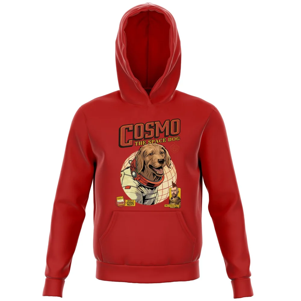 Guardians of the Galaxy Cosmo The Space Dog Kids' Hoodie - Red - 3-4 Jahre Bild 1