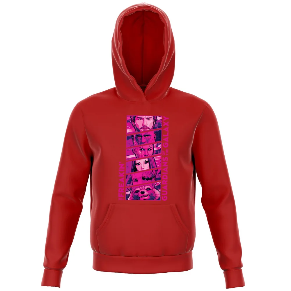 Guardians of the Galaxy Faces Kids' Hoodie - Red - 3-4 Jahre Bild 1