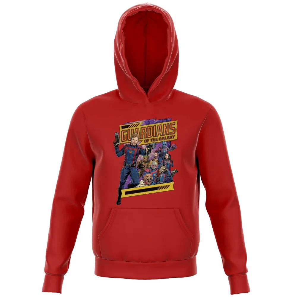Guardians of the Galaxy Galaxy Kids' Hoodie - Red - 3-4 Jahre Bild 1