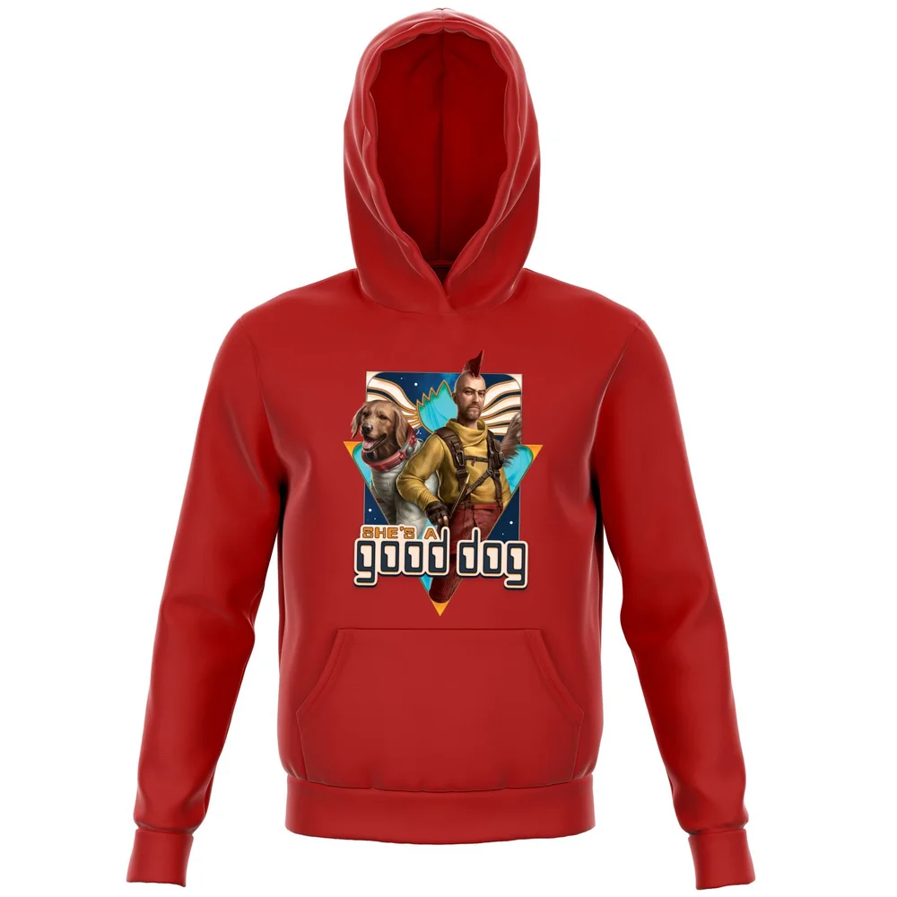 Guardians of the Galaxy She's A Good Dog Kids' Hoodie - Red - 3-4 Jahre Bild 1