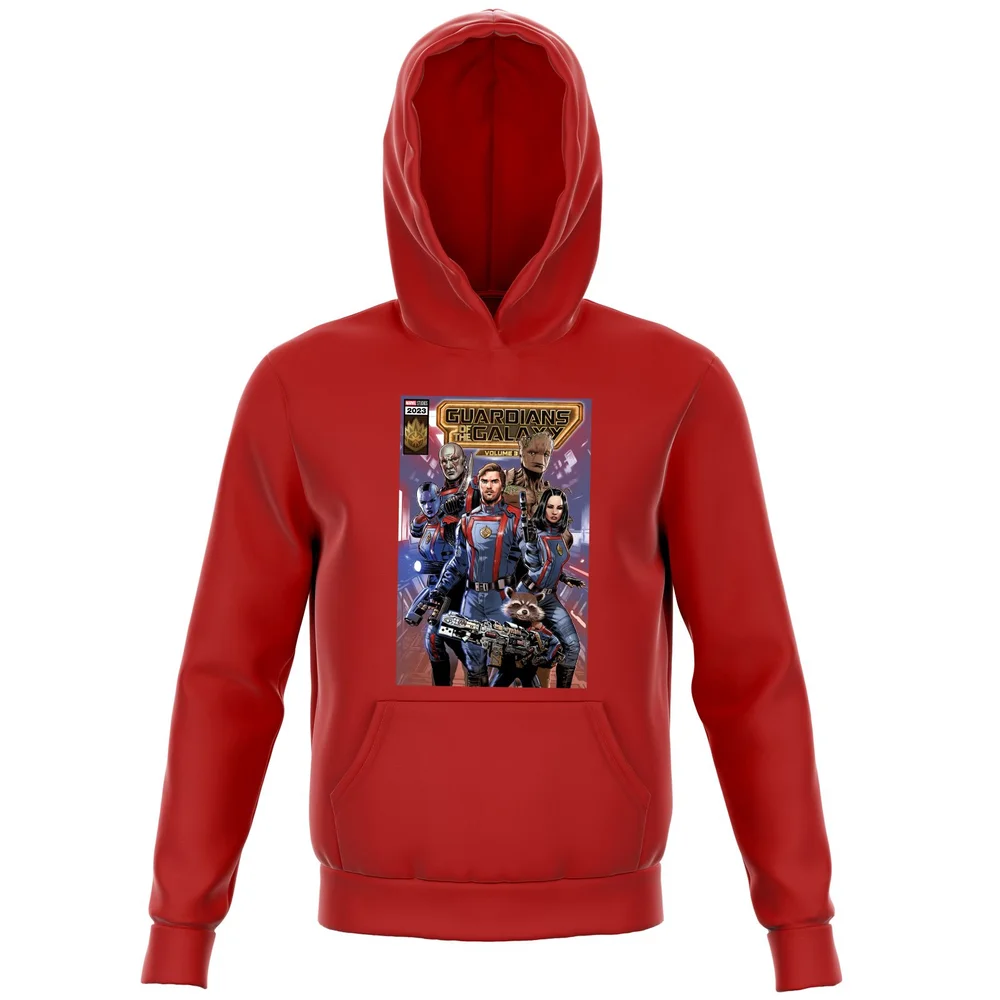Guardians of the Galaxy Photo Comic Cover Kids' Hoodie - Red - 3-4 Jahre Bild 1