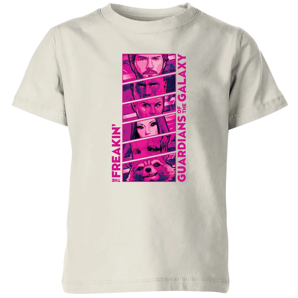 Guardians of the Galaxy Faces Kids' T-Shirt - Cream - 3-4 Jahre Bild 1