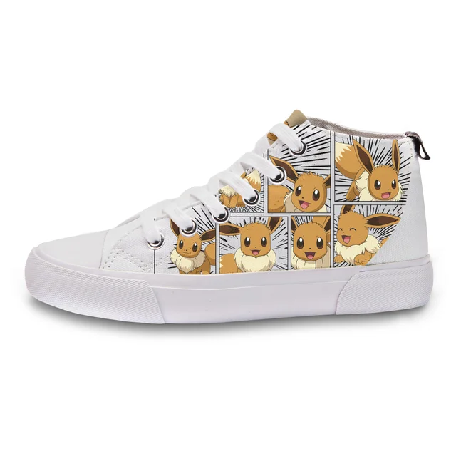 Pokémon Eevee Kids' High Top - White