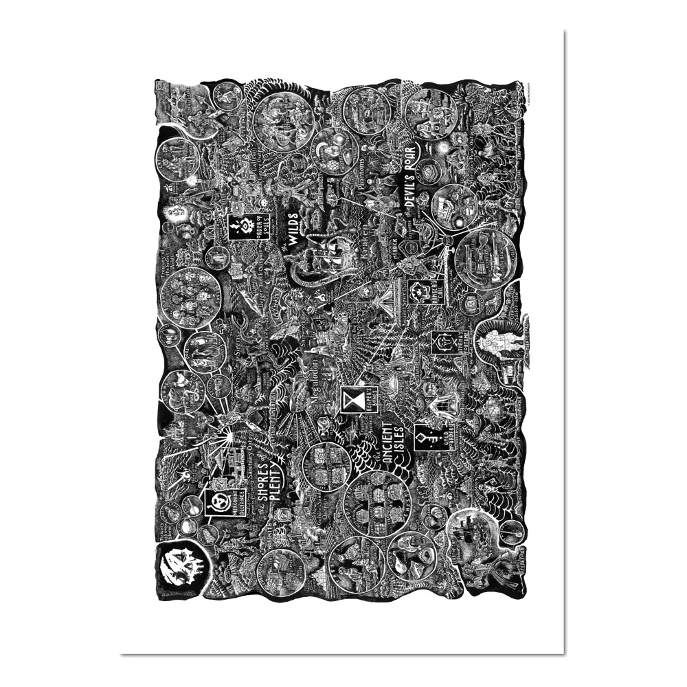 Sea Of Thieves Caroline Harper X SoT Art Print Giclee Art Print - A4 - Print Only Bild 1