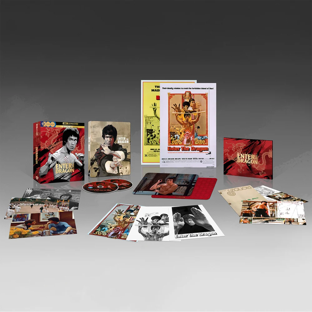 Enter the Dragon 50th Anniversary Ultimate Collector's Edition 4K Ultra HD Steelbook (includes Blu-ray) Bild 1
