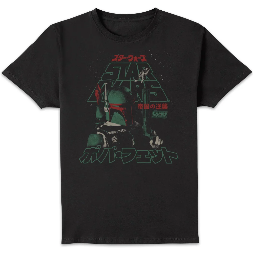 Star Wars Boba Fett Retro Unisex T-Shirt - Black - S - Schwarz Bild 1