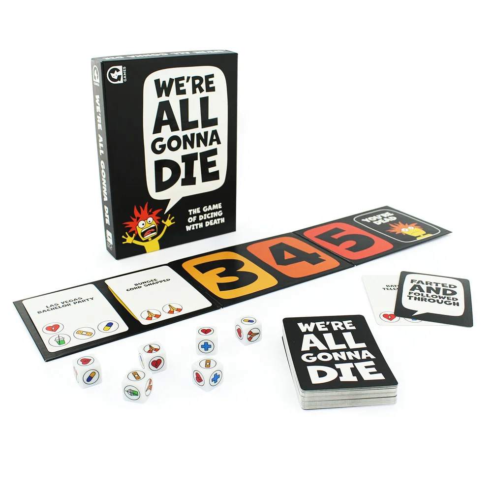 We're All Going to Die Card Game Bild 1