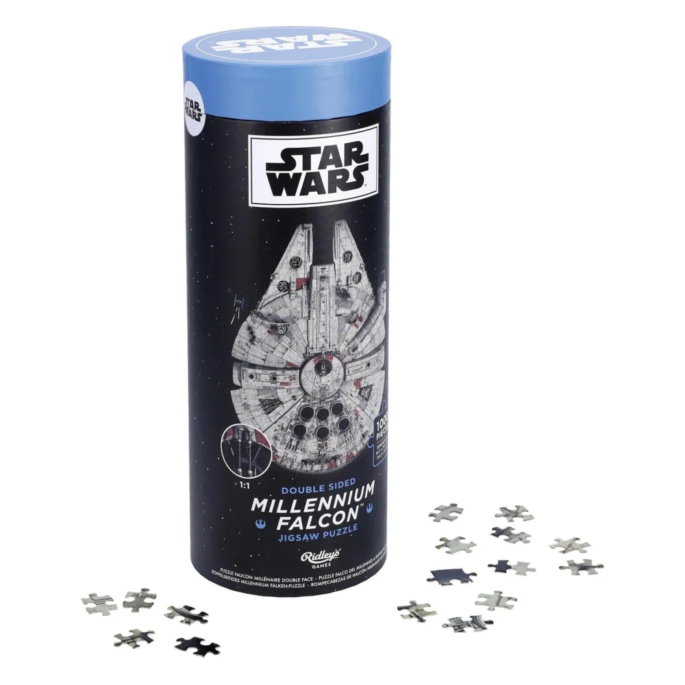 Star Wars Millennium Falcon Double-Sided Jigsaw Puzzle Bild 1