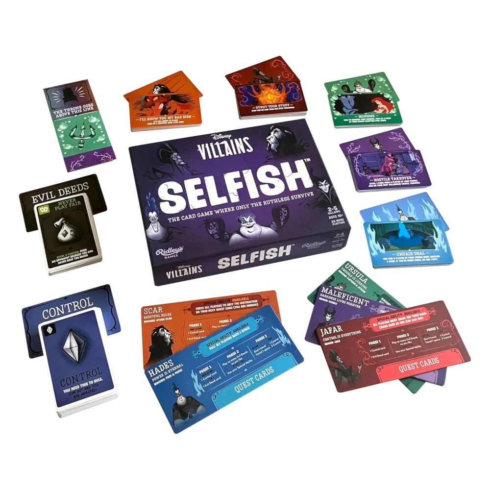 Selfish: Disney Villains Edition Game Bild 1