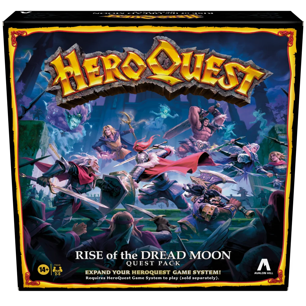 Hasbro Avalon Hill HeroQuest Rise of the Dread Moon Quest Pack Bild 1