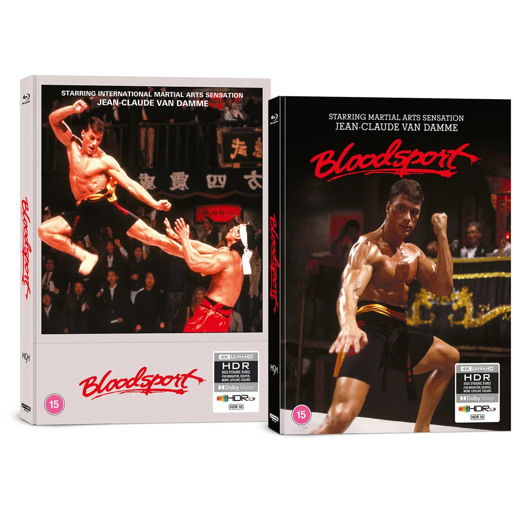 Bloodsport Limited Collectors Edition 4K Ultra HD Mediabook Artwork B (includes Blu-ray) Bild 1