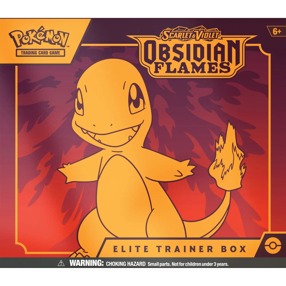 Pokemon TCG: Scarlet & Violet 3 Obsidian Flames Elite Trainer Box Bild 1