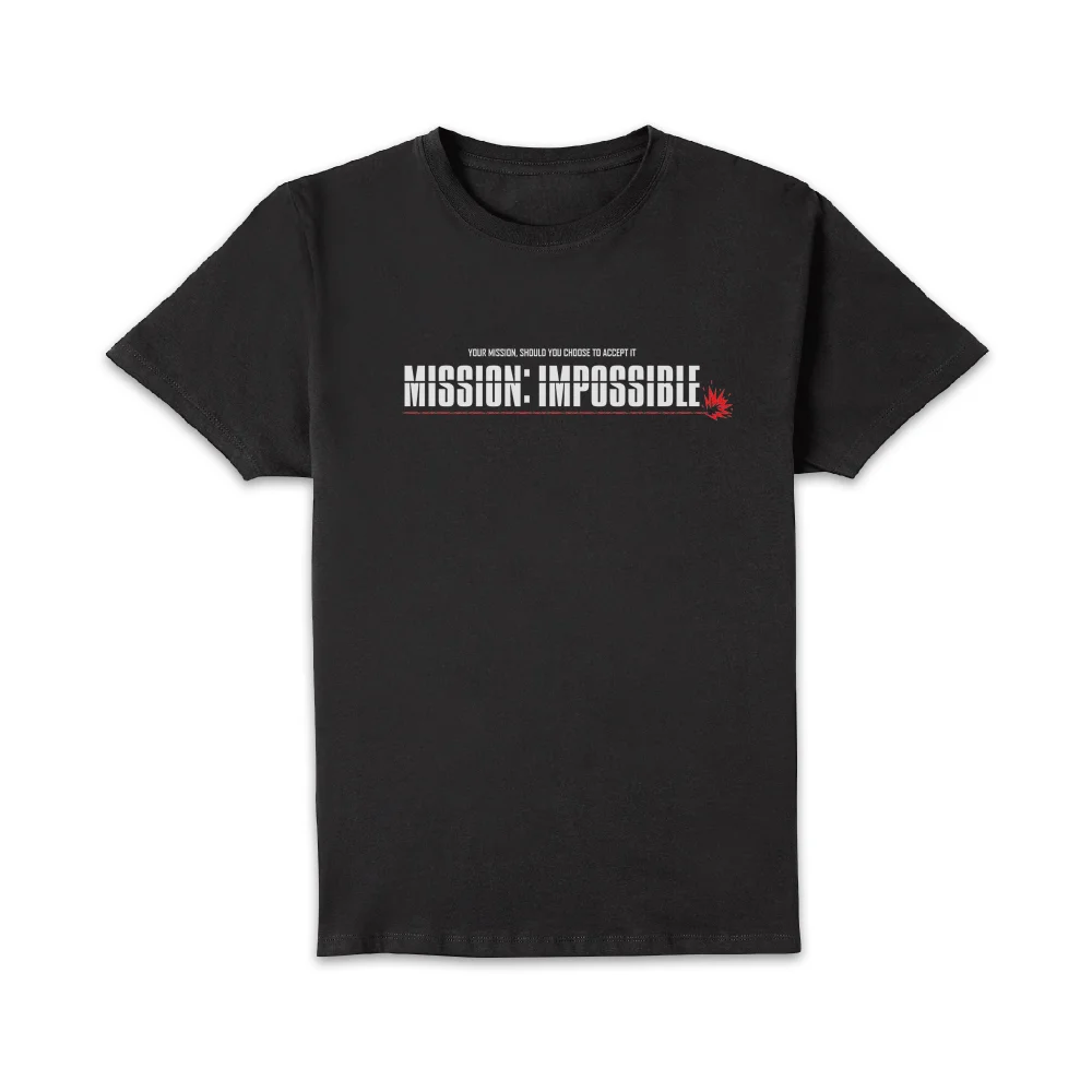 Mission Impossible Mission Impossible Men's T-Shirt - Black - S - Schwarz Bild 1