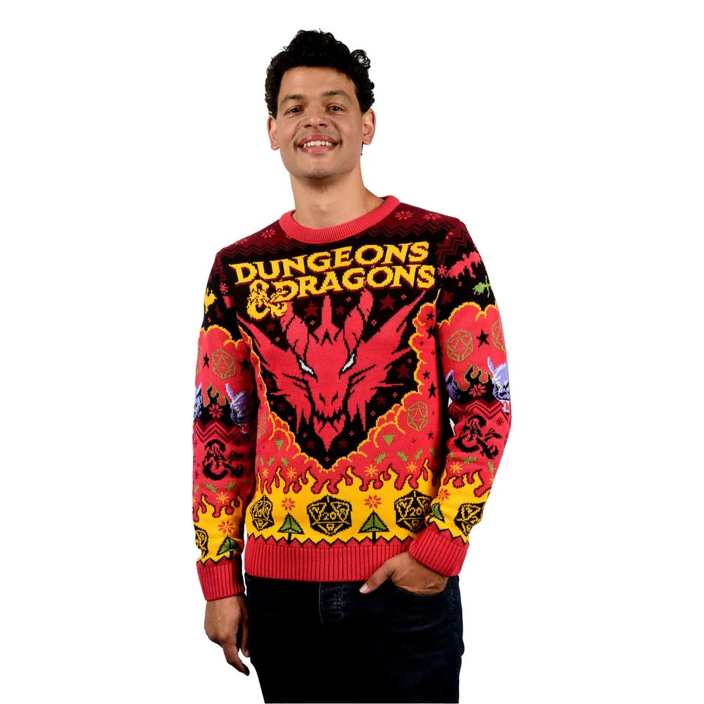 Dungeons & Dragons: Fantastic Creatures Christmas Jumper - XXXL Bild 1