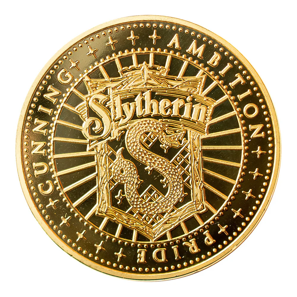 Harry Potter House Coin Slytherin Bild 1