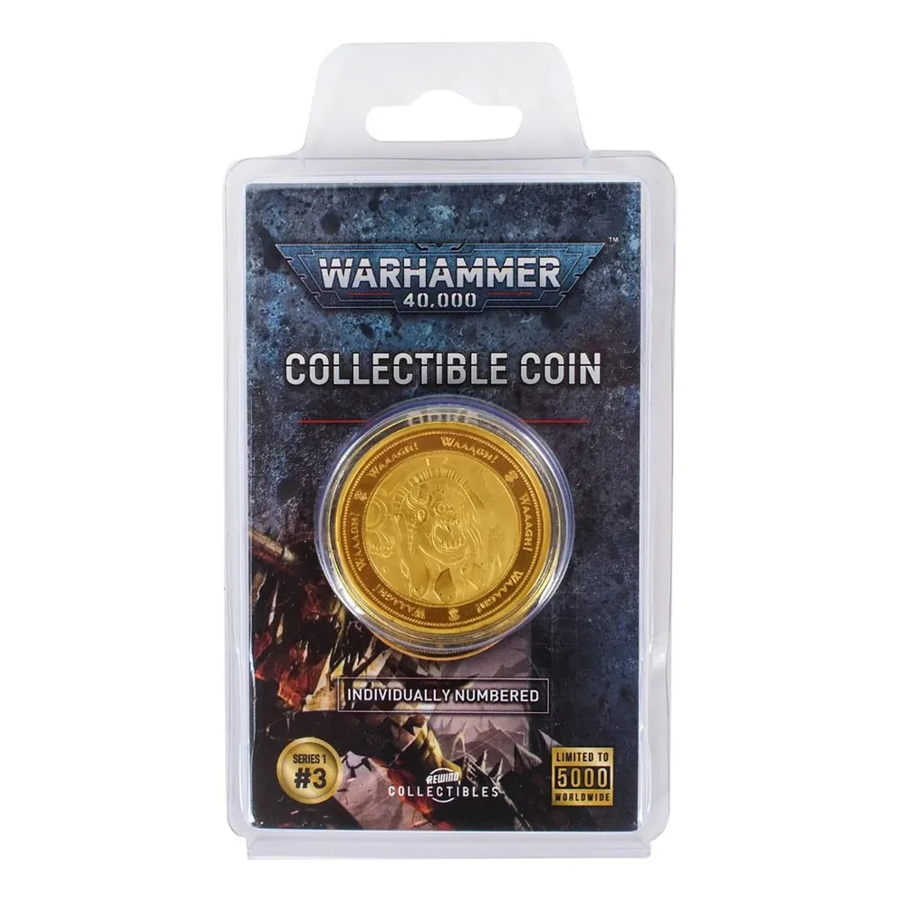Warhammer 40000: Ork Collectible Coin Bild 1