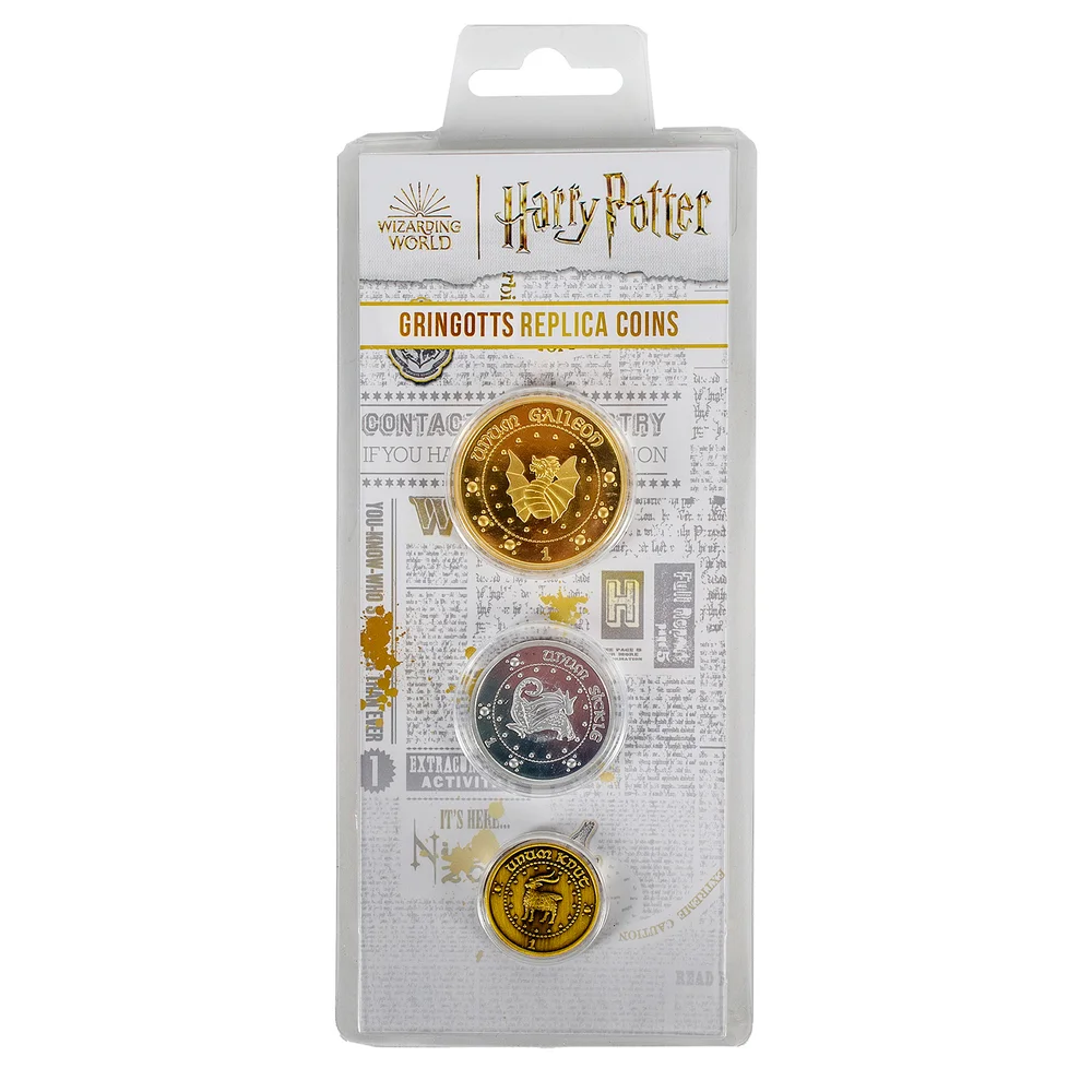 Harry Potter: Gringotts Coin Replica Collection Bild 1