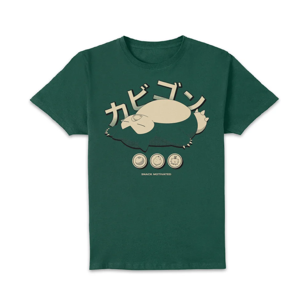 Pokémon Snorlax Relaxation T-Shirt - Green - S Bild 1