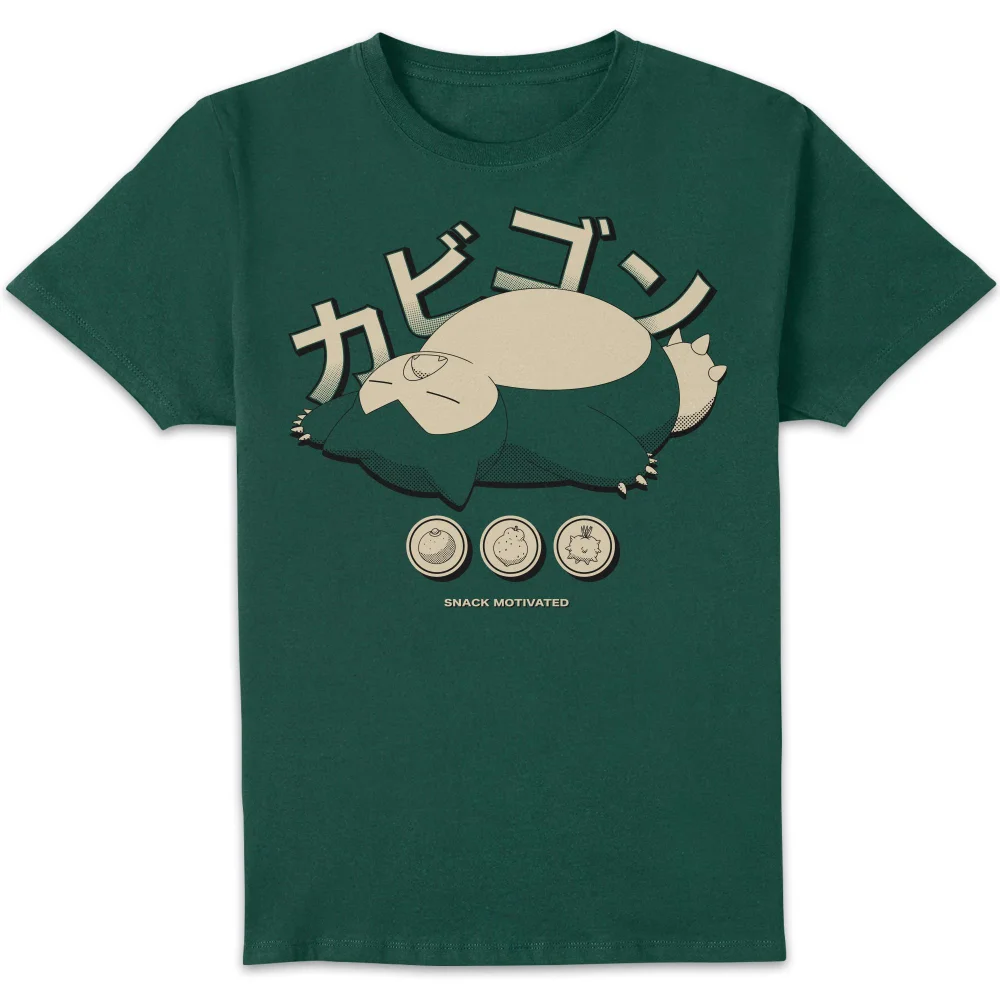 Pokémon Snorlax Relaxation T-Shirt - Green - S Bild 1