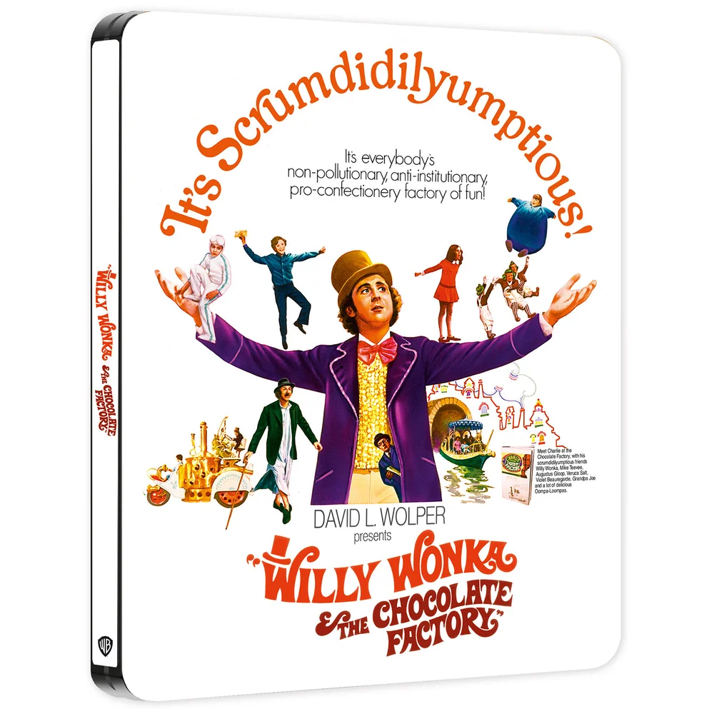Willy Wonka & The Chocolate Factory 4K Ultra HD Steelbook Bild 1