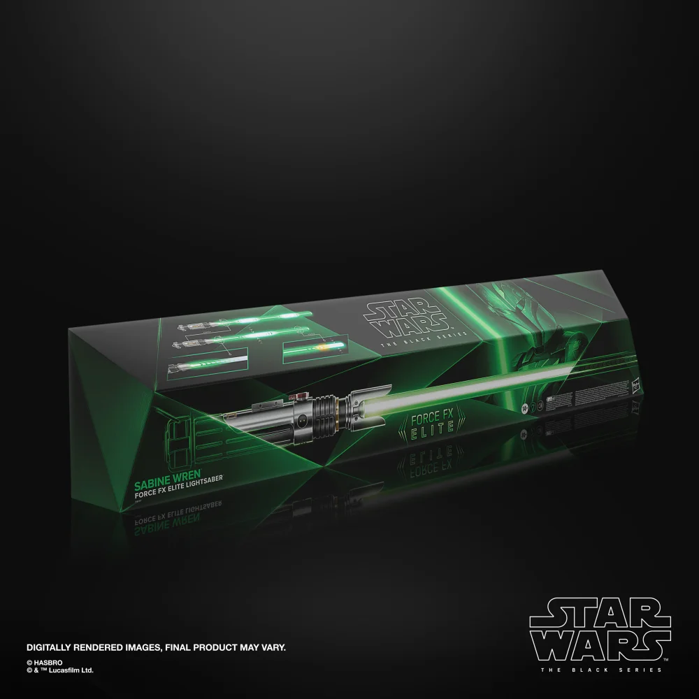 Hasbro Star Wars The Black Series Force FX Elite Sabine Wren Lightsaber Bild 1