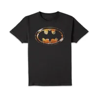 BATMAN Bat Logo Distressed Unisex T-Shirt - Black - undefined undefined