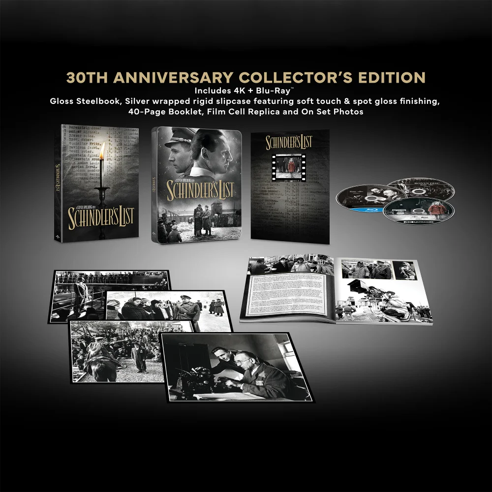 Schindler's List 30th Anniversary Collector's Edition 4K Ultra HD Steelbook Bild 1