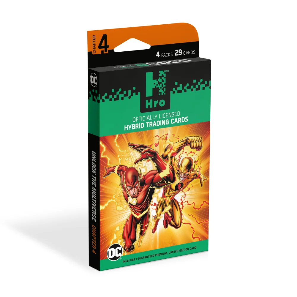 DC - HRO Chapter 4 Hybrid Trading Cards Collection: 4-Pack Premium Starter Box Bild 1