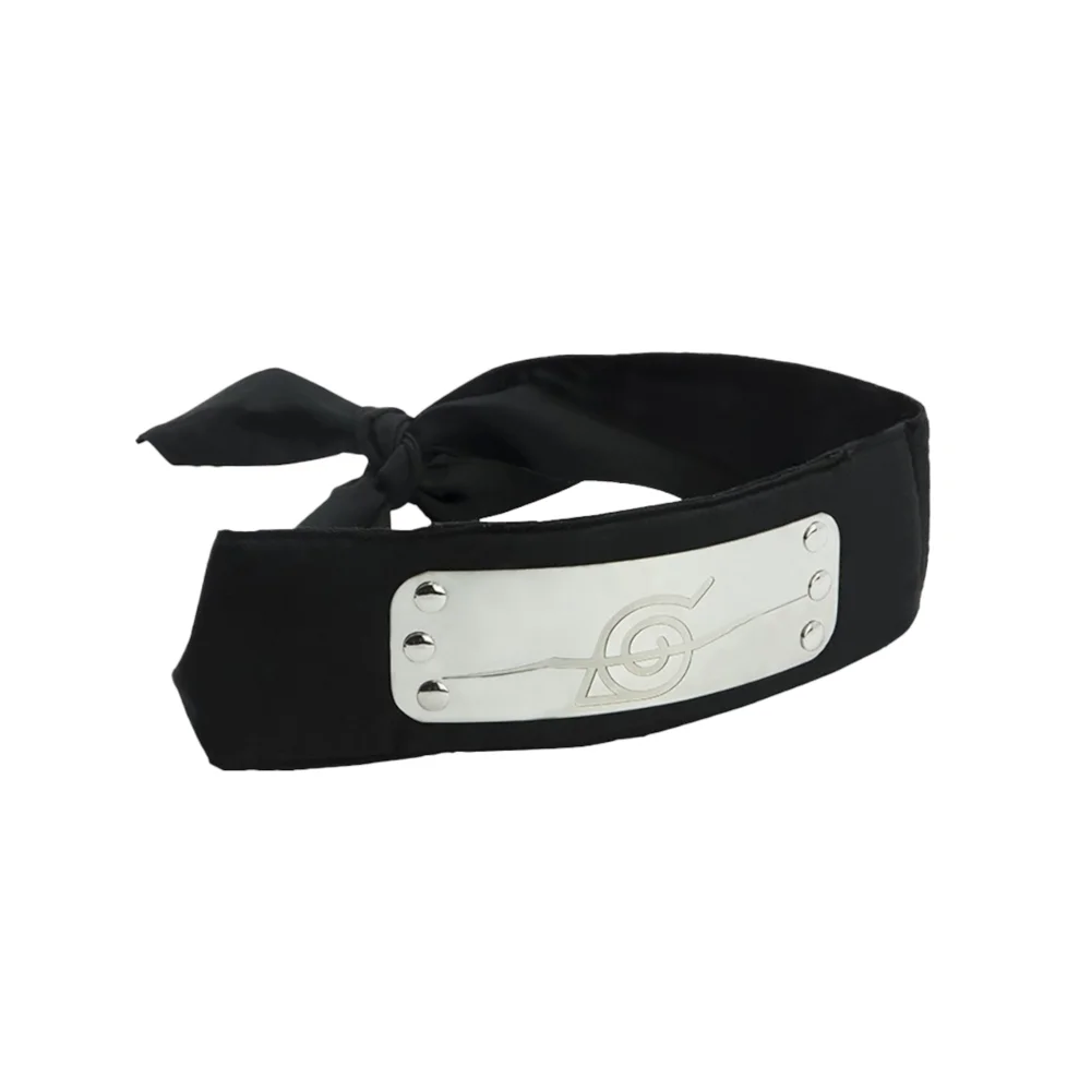 Naruto Anti Konoha Replica Headband - Black Bild 1