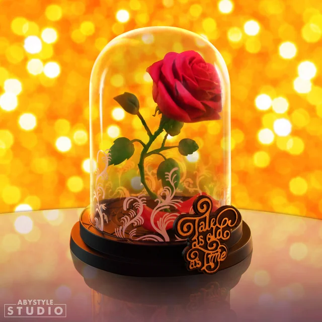 Disney Beauty and The Beast Enchanted Rose AbyStyle Studio Figure - 12cm