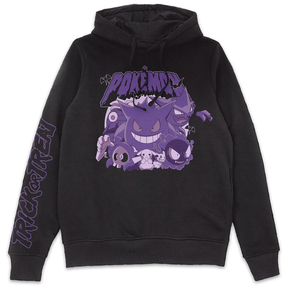 Pokémon Trick Or Treat Hoodie - Black - L - Schwarz Bild 1
