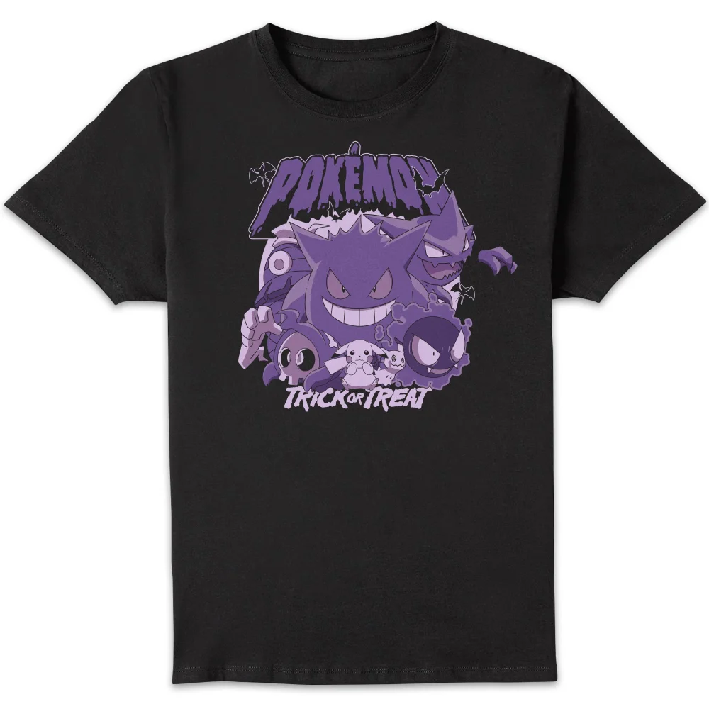 Pokémon Trick Or Treat Men's T-Shirt - Black - 4XL - Schwarz Bild 1