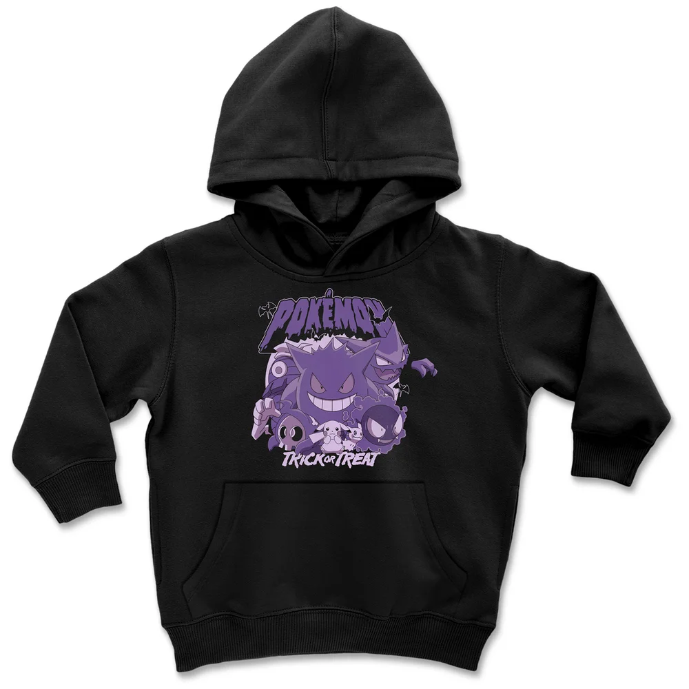 Pokémon Trick Or Treat Kids' Hoodie - Black - 7-8 Jahre - Schwarz Bild 1